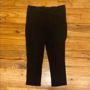 GapFit Black Maternity Leggings